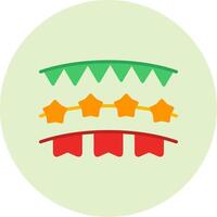 Bunting Vector Icon