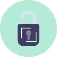 Open Padlock Vector Icon