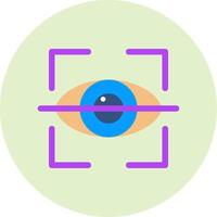 Retinal Scanner Vector Icon