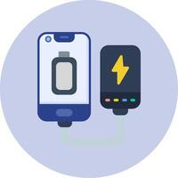 Portable Battery Vector Icon