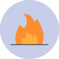 icono de vector de fuego