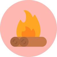 Campfire Vector Icon