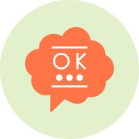 Ok Vector Icon