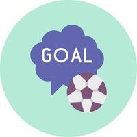 Goal Vector Icon