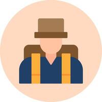 Tourist Vector Icon