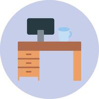 Desk Vector Icon