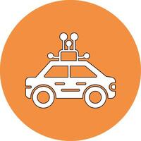 Smart Car Vector Icon