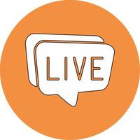 Live Chat Vector Icon