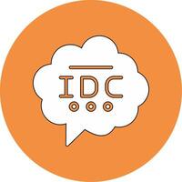 idc vector icono