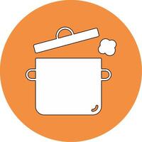 Cooking Pot Vector Icon