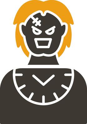 Baron Glyph Two Colour Icon