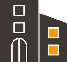 Urbanism Glyph Two Colour Icon vector