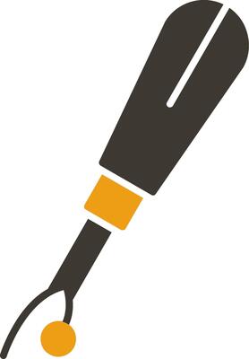 Seam Ripper Glyph Two Colour Icon