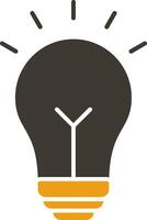 Idea Glyph Two Colour Icon vector