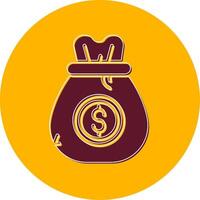 Money Bag Vector Icon