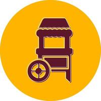 Food Stand Vector Icon