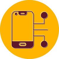 icono de vector de teléfono inteligente