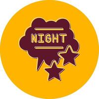 Night Vector Icon
