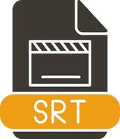 Srt Glyph Two Colour Icon vector