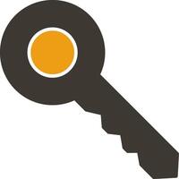 glyph two color icon vector