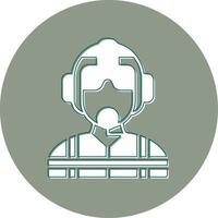 Pilot Vector Icon