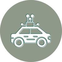 Smart Car Vector Icon