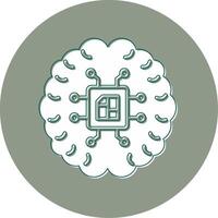 Artificial Intelligence Vector Icon