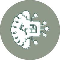 Artificial Intelligence Vector Icon