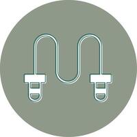 Jumping rope Vector Icon