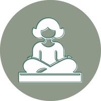 Yoga Vector Icon