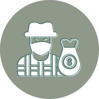 Robbery Vector Icon