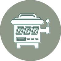 Slot Machine Vector Icon