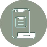 Folding Phone Vector Icon