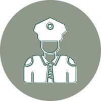 Security Guard Vector Icon