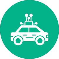 Smart Car Vector Icon