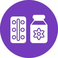 Phytotherapy Vector Icon