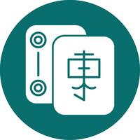 Mahjong Vector Icon