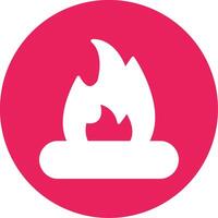 Campfire Vector Icon