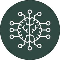 Artificial Intelligence Vector Icon