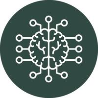 Artificial Intelligence Vector Icon