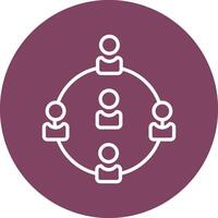 Hierarchy Vector Icon