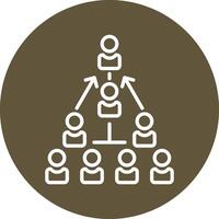 Hierarchy Vector Icon