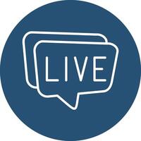 Live Chat Vector Icon