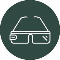 Smart Glasses Vector Icon