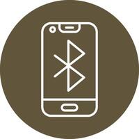 icono de vector de bluetooth