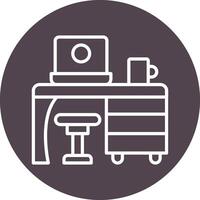 Workplace Vector Icon