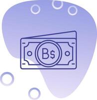 Brunei Gradient Bubble Icon vector