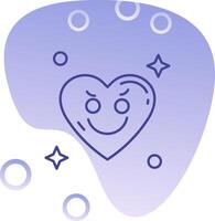 Envy Gradient Bubble Icon vector
