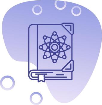 Sciene Gradient Bubble Icon vector