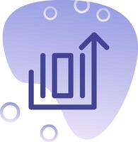 Deploy object Gradient Bubble Icon vector